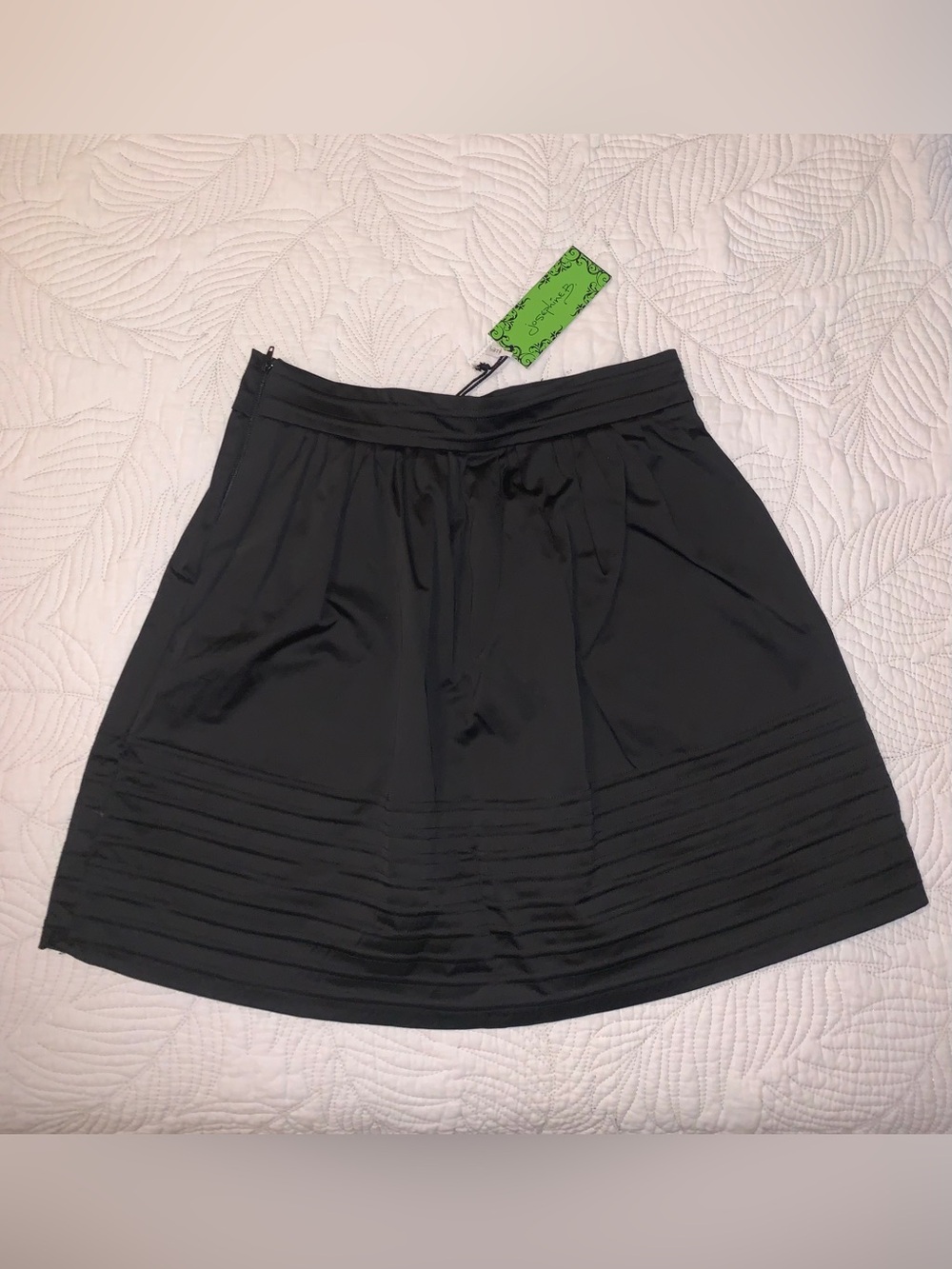 Contemporary Formal/Dressy Josephine B Black A-Line Skirt NWT XS